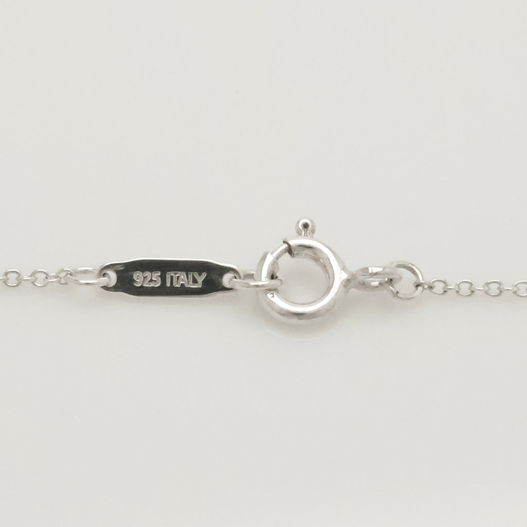 Tiffany & Co. Shopping Bag Pendant Charm Necklace Sterling Silver 925