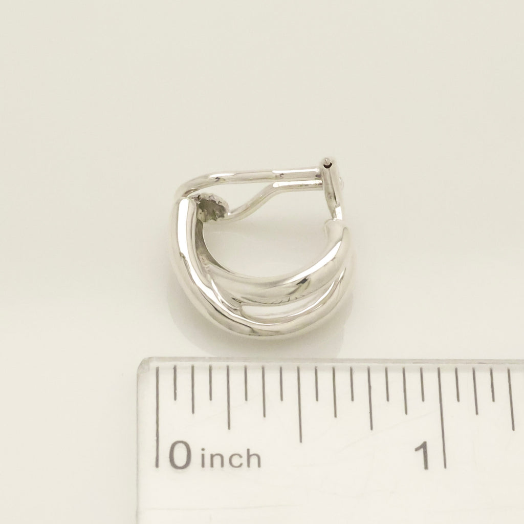 TIFFANY&Co. X クロス パロマピカソ クリップ イヤリング AG925