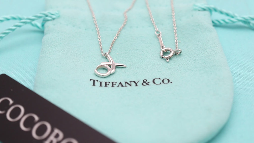 TIFFANY&Co. ラブ アンド キス XO パロマピカソ ネックレス AG925