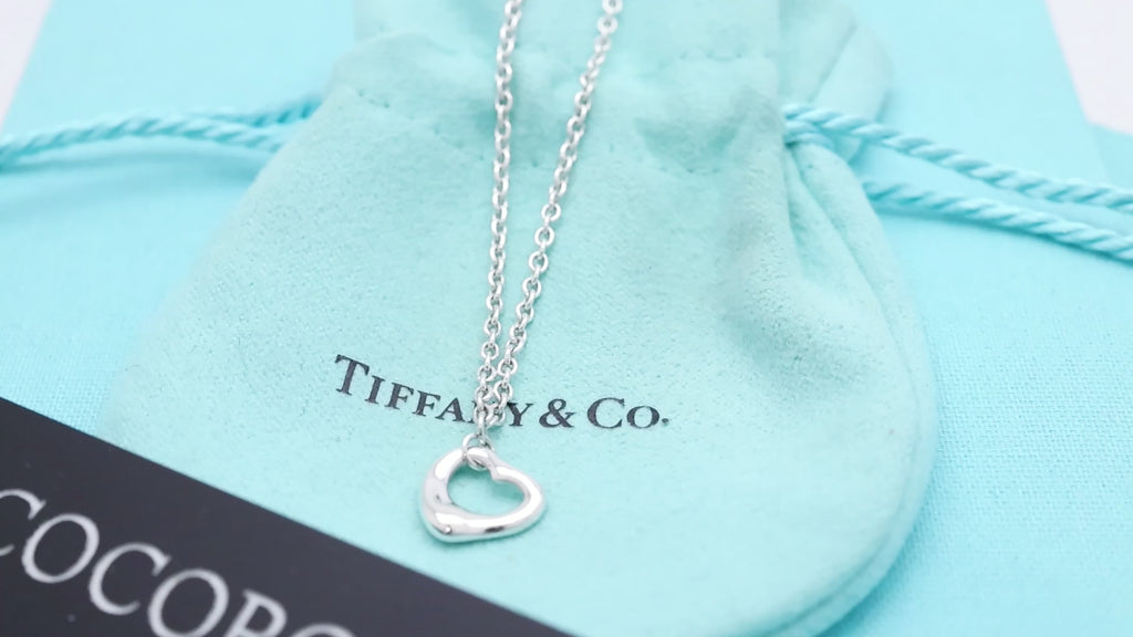 GIFT*TIFFANY&Co. オープンハート エルサペレッティ ブレスレット AG925