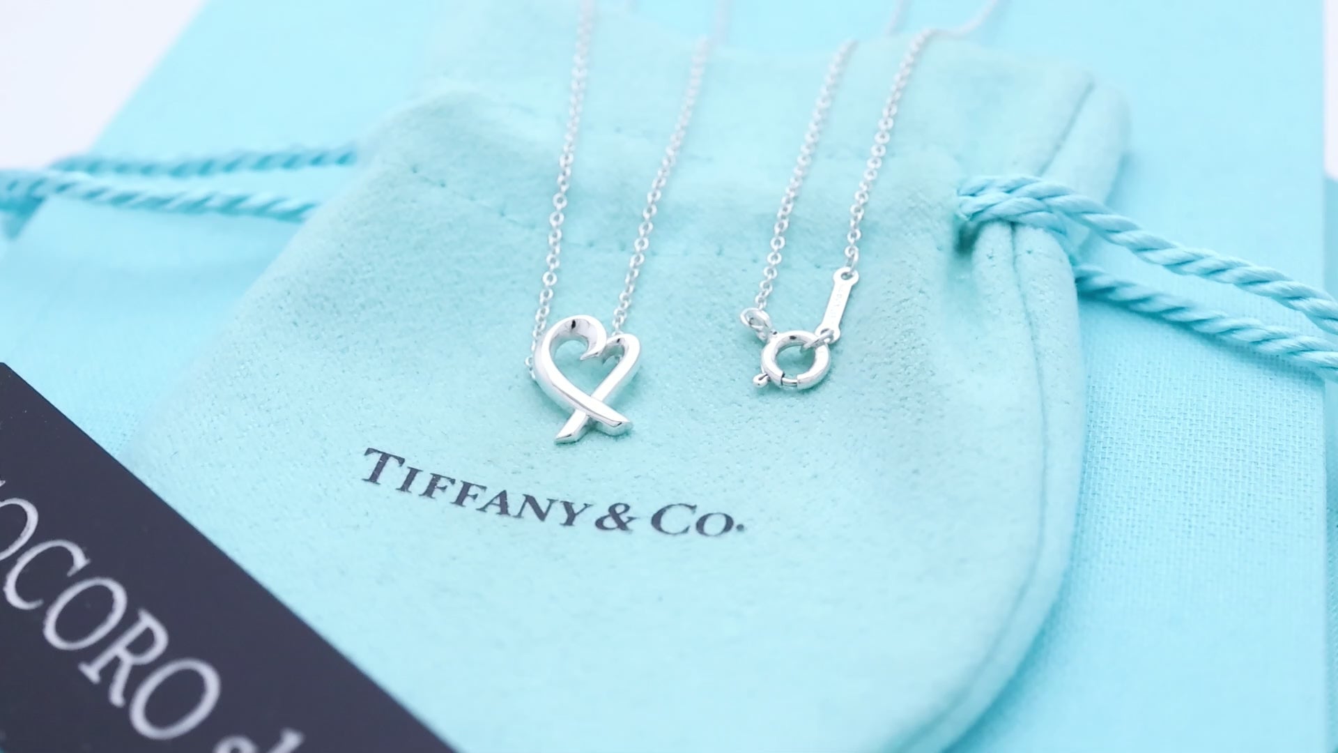 TIFFANY&Co. ミニ ラビングハート パロマピカソ ネックレス AG925