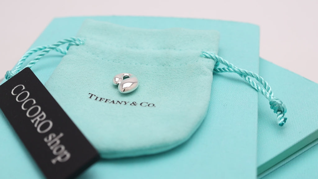 TIFFANY&Co. ダブル ティアドロップ エルサペレッティ チャーム AG925
