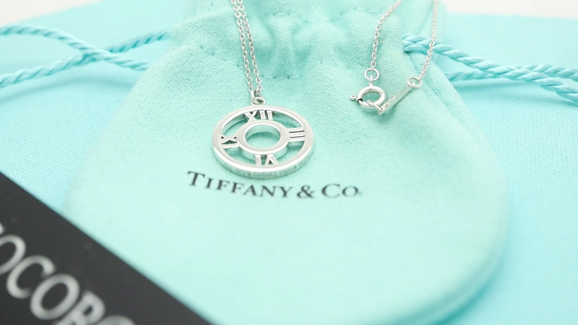 TIFFANY&Co. オープン アトラス サークル ネックレス AG925