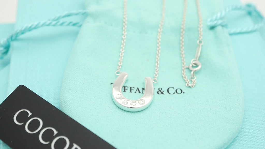 TIFFANY&Co. ホース シュー ネックレス AG925