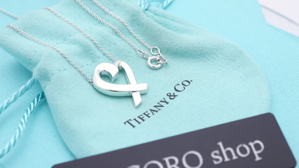 TIFFANY&Co. ラビングハート パロマピカソ ネックレス AG925