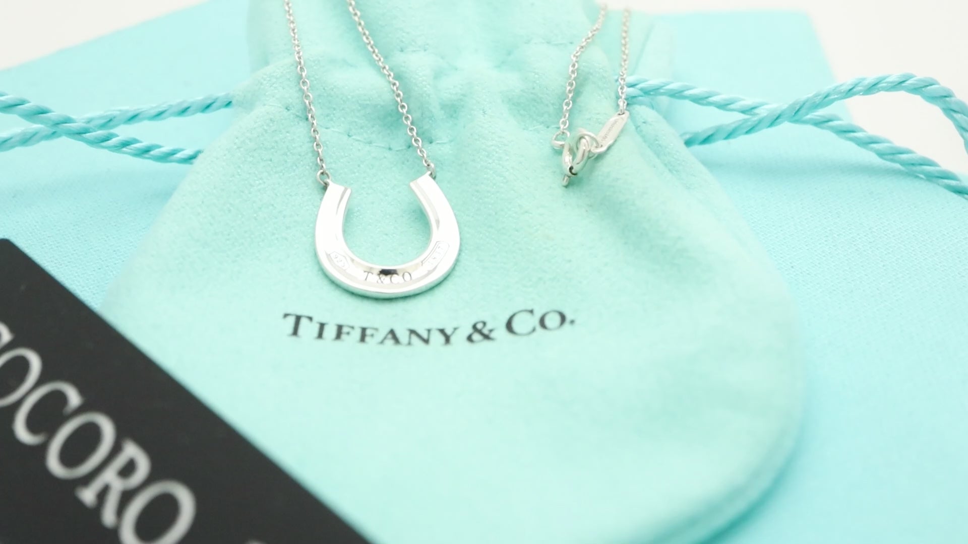 TIFFANY&Co. 1837  馬蹄 ホースシュー ペンダント ネックレス AG925