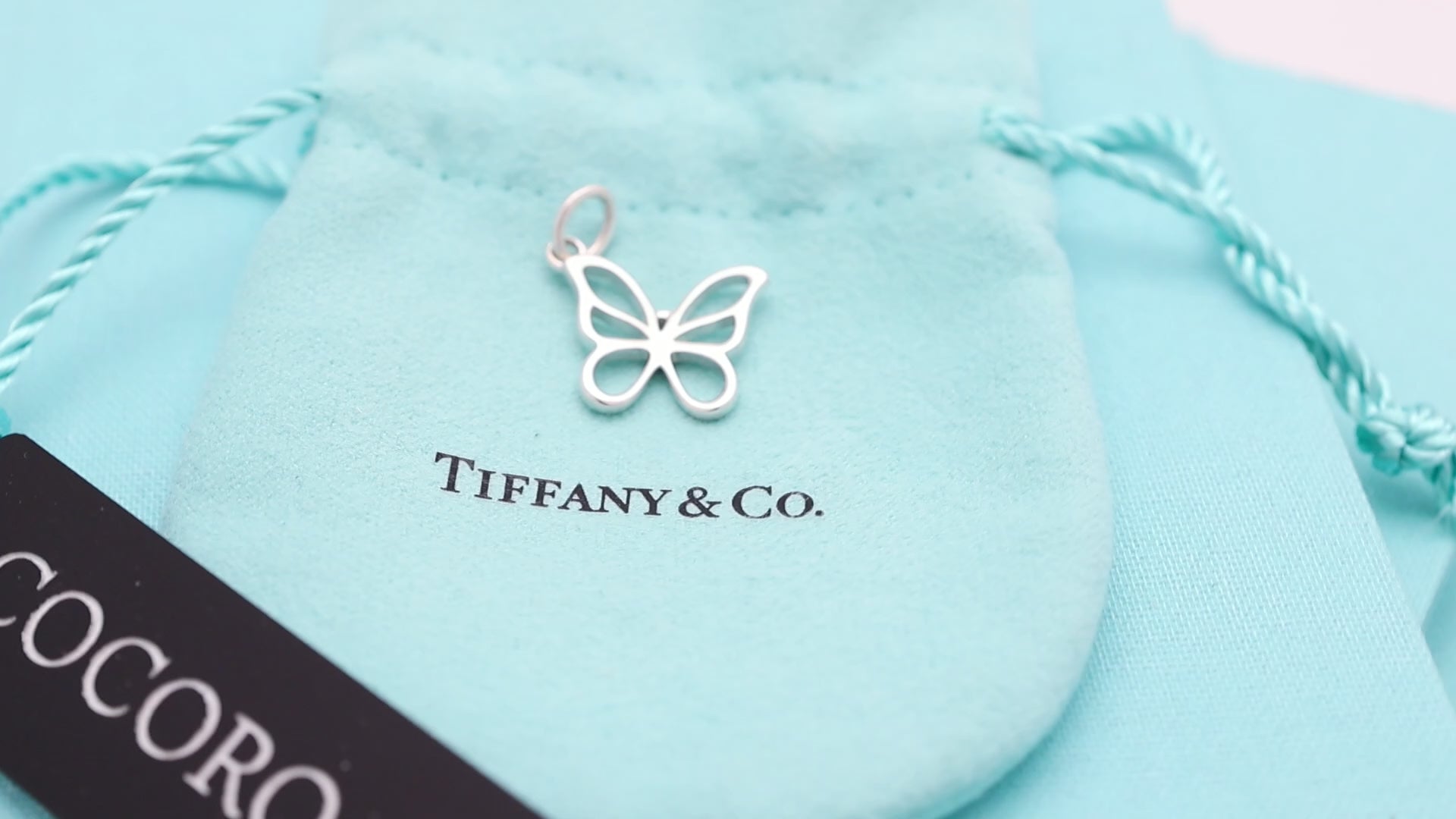 TIFFANY&Co. オープン バタフライ 蝶 AG925