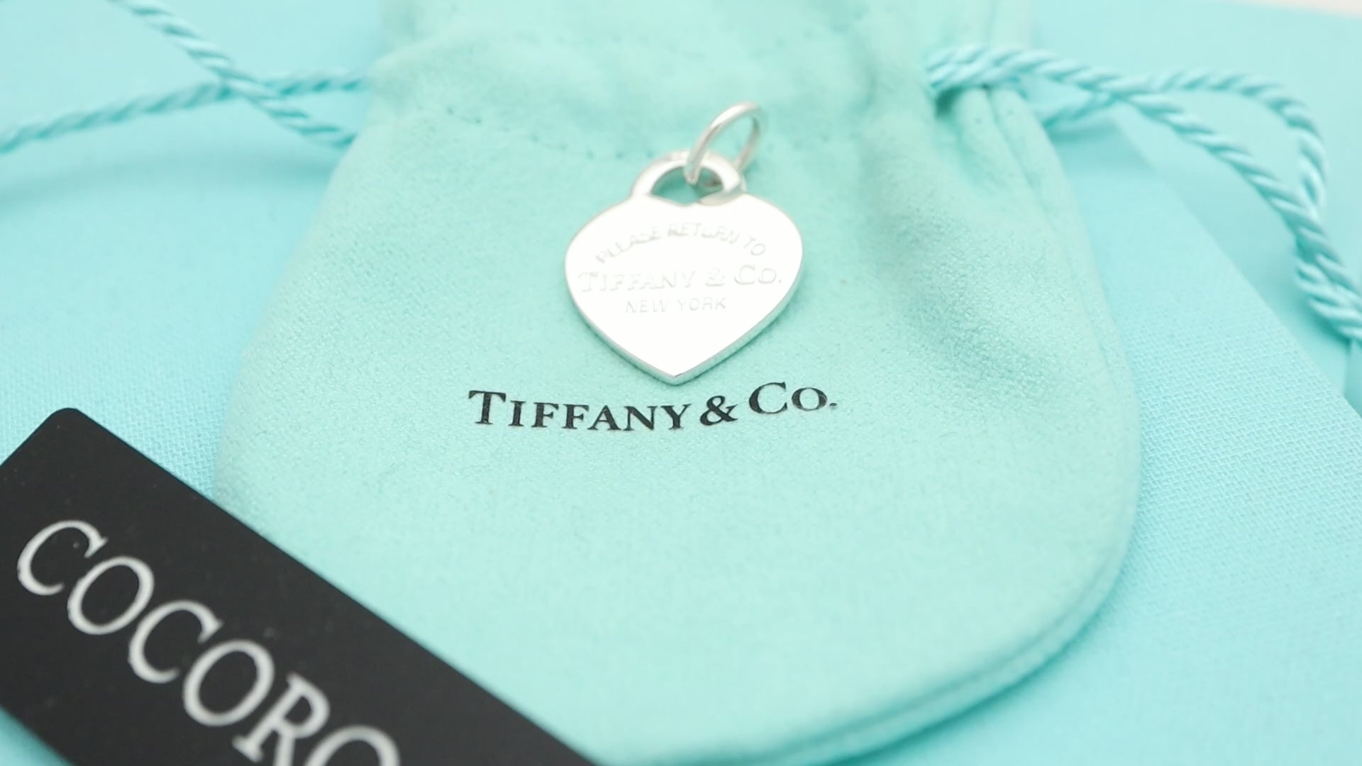 TIFFANY&Co. リターントゥ ティファニー ハート タグ チャーム AG925