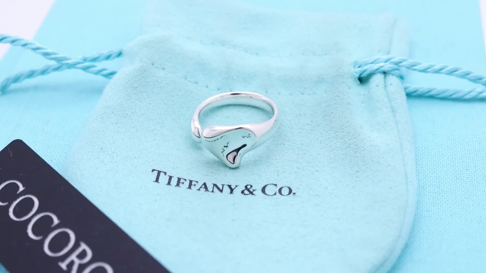 TIFFANY&Co. フルハート エルサペレッティ リング 10 号 AG925