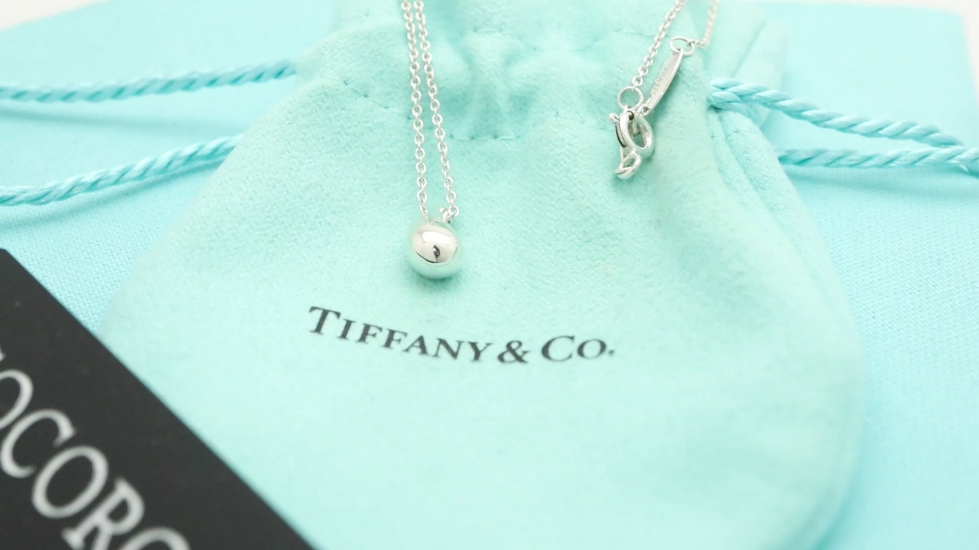 TIFFANY&Co.  ティアドロップ エルサペレッティ ネックレス AG925