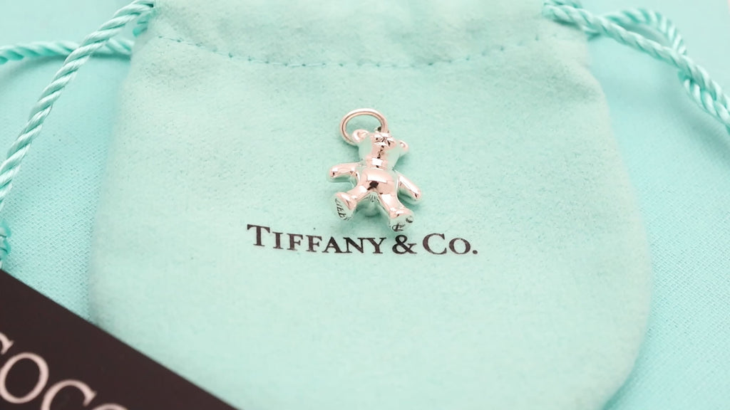 TIFFANY&Co. クマ テディベア チャーム AG925