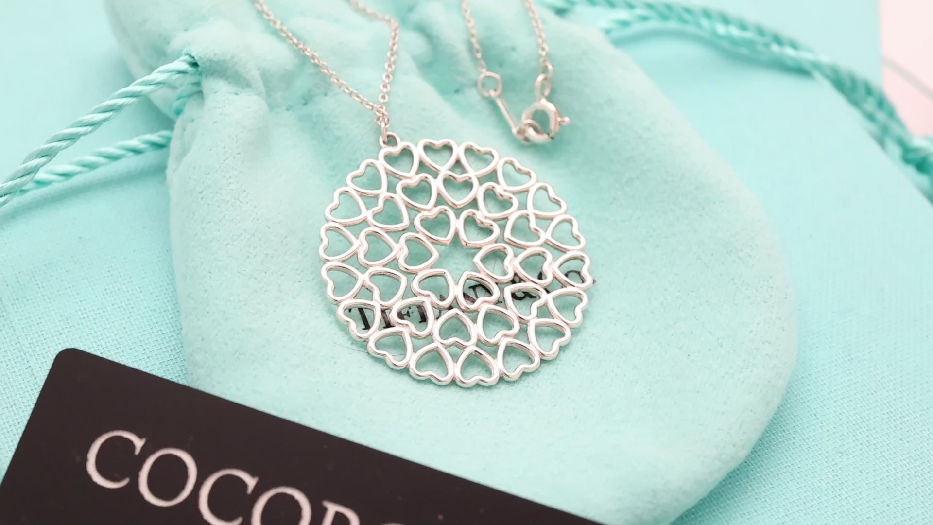 TIFFANY&Co. パロマピカソ クラウン オブ ハート メダリオン ネックレス AG925