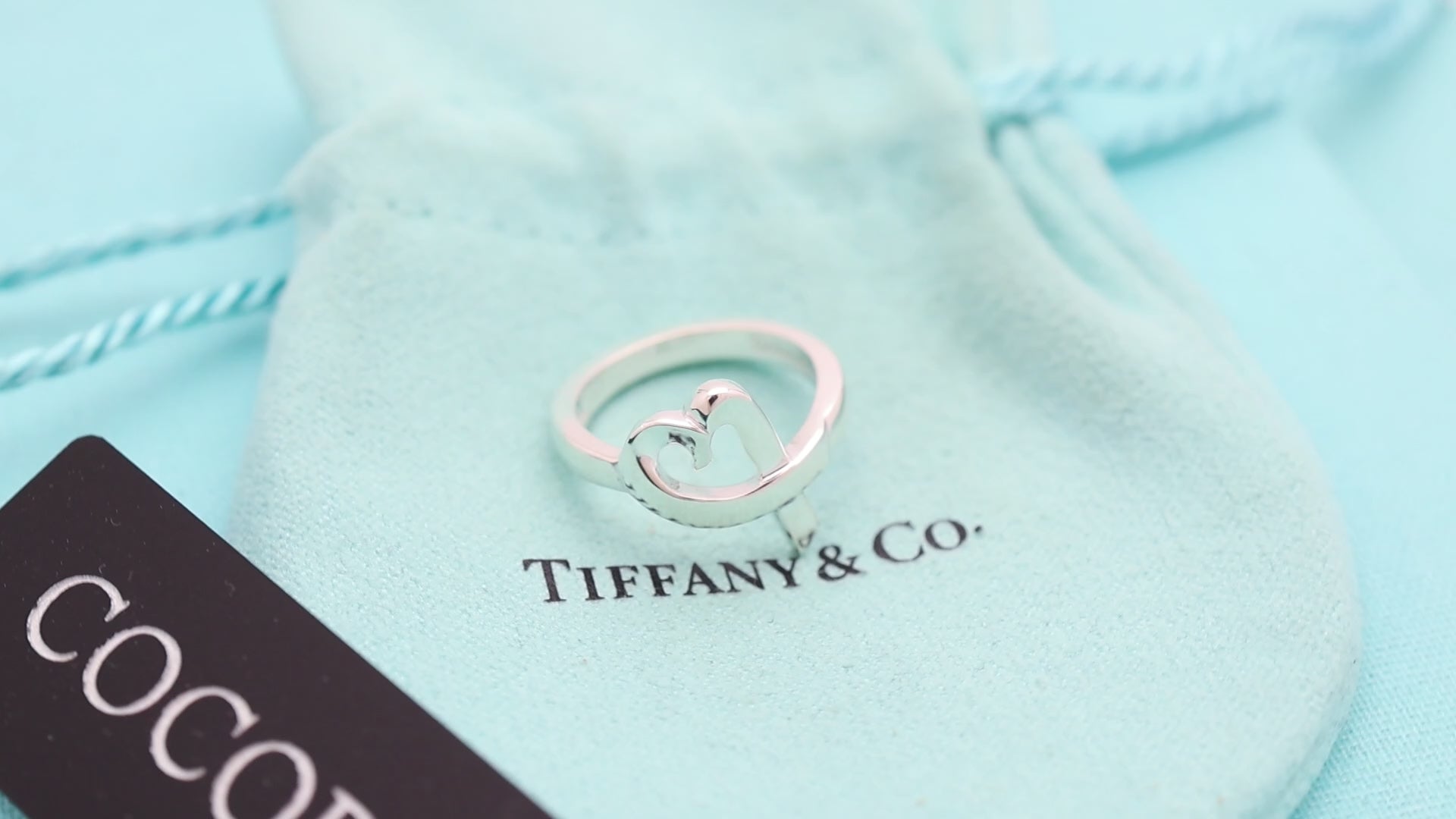 TIFFANY&Co. ラビングハート パロマピカソ リング 9.5 号 AG925
