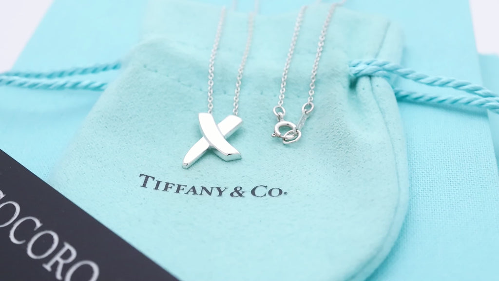 TIFFANY&Co. キス クロス パロマピカソ ネックレス AG925