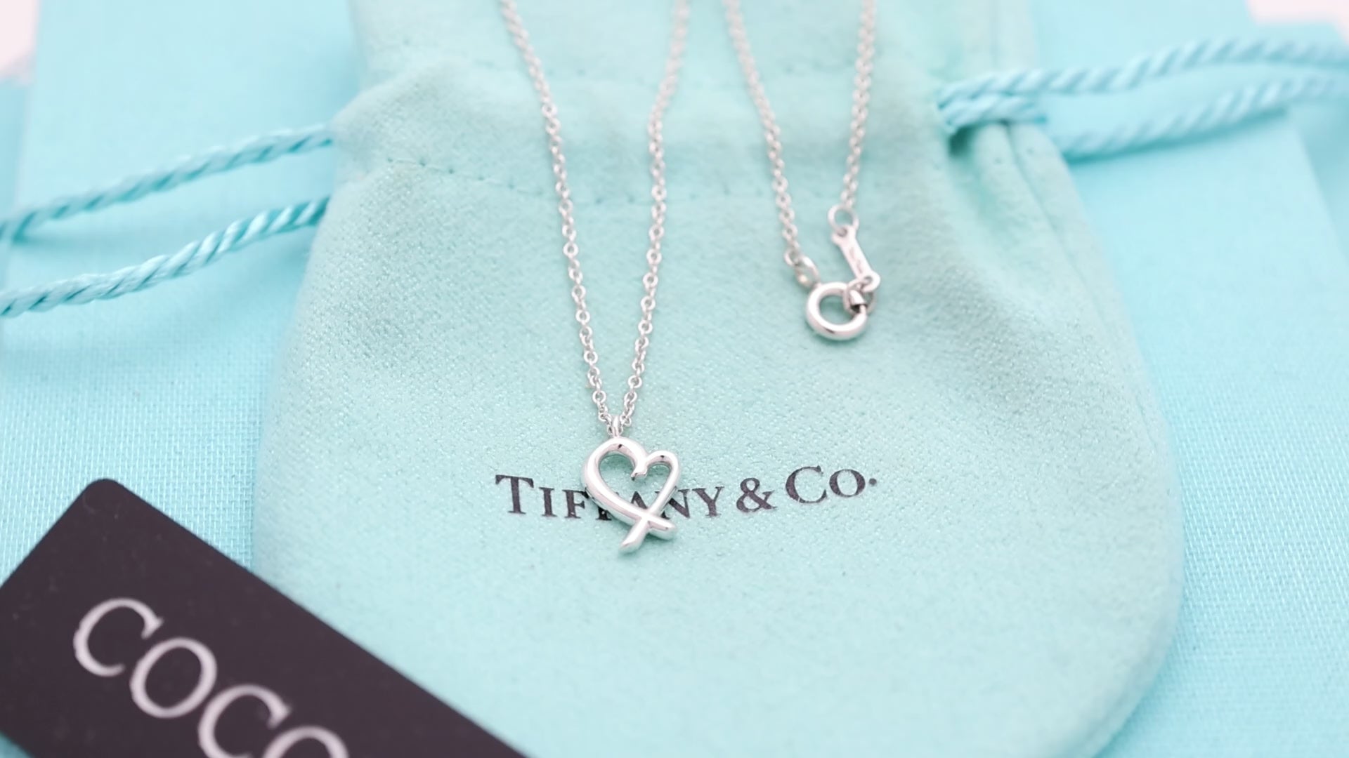 TIFFANY&Co. ミニ ラビングハート パロマピカソ ネックレス AG925