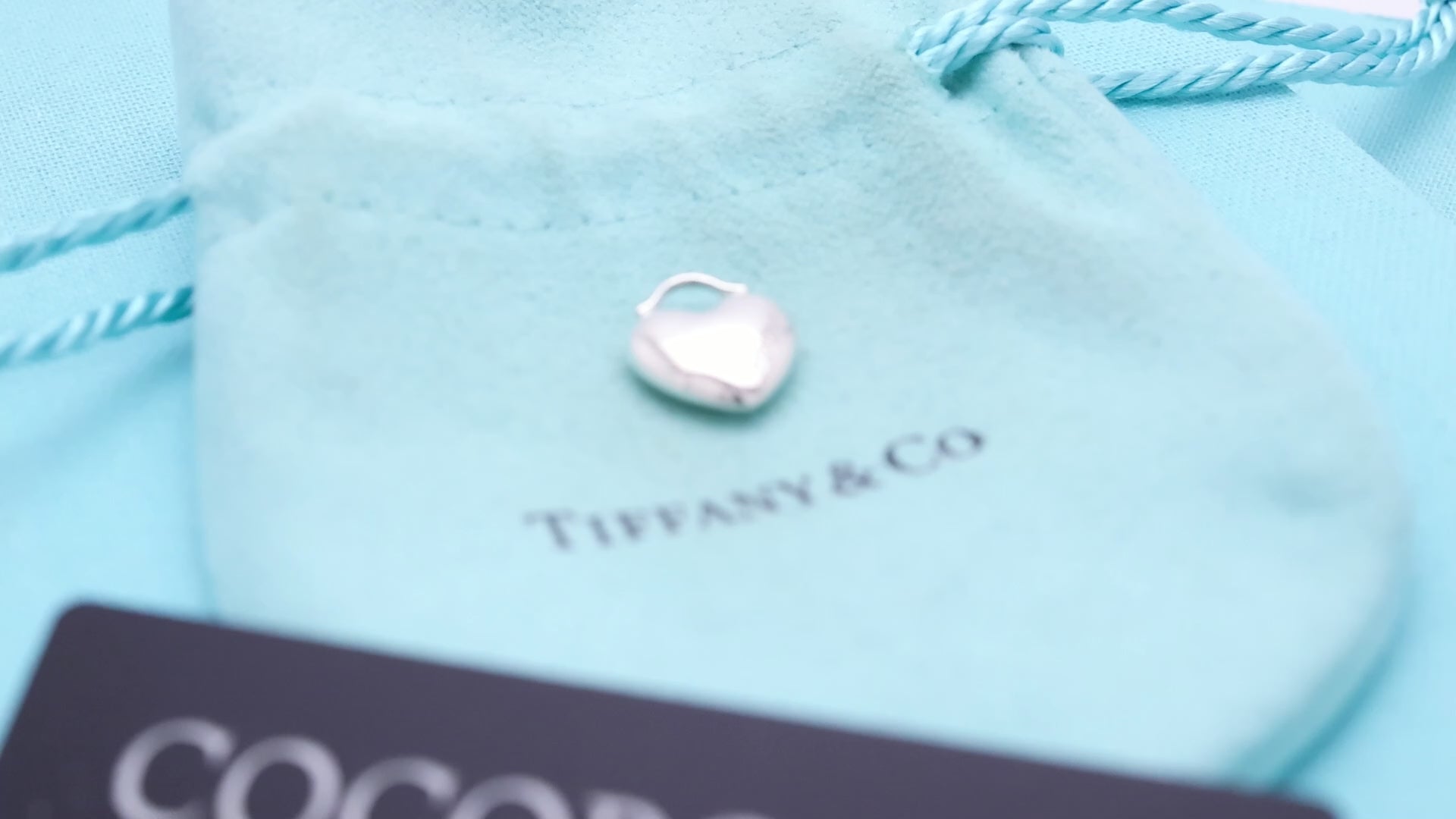 TIFFANY&Co. パフ ハート チャーム AG925
