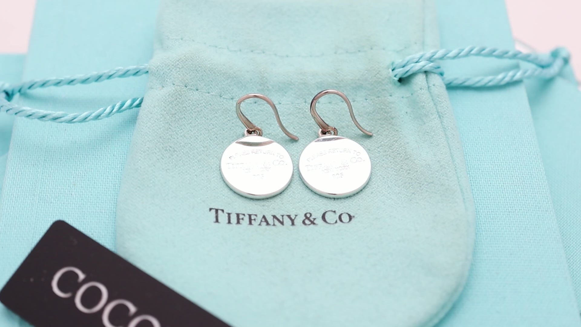 TIFFANY&Co. リターントゥ ティファニー ラウンド フック ピアス AG925