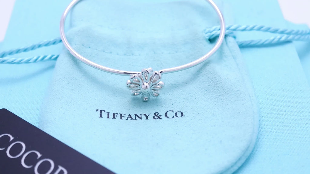 TIFFANY&Co. デイジー フラワー パロマピカソ バングル ブレスレット AG925