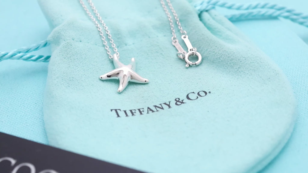 TIFFANY&Co. スター フィッシュ エルサペレッティ ネックレス AG925