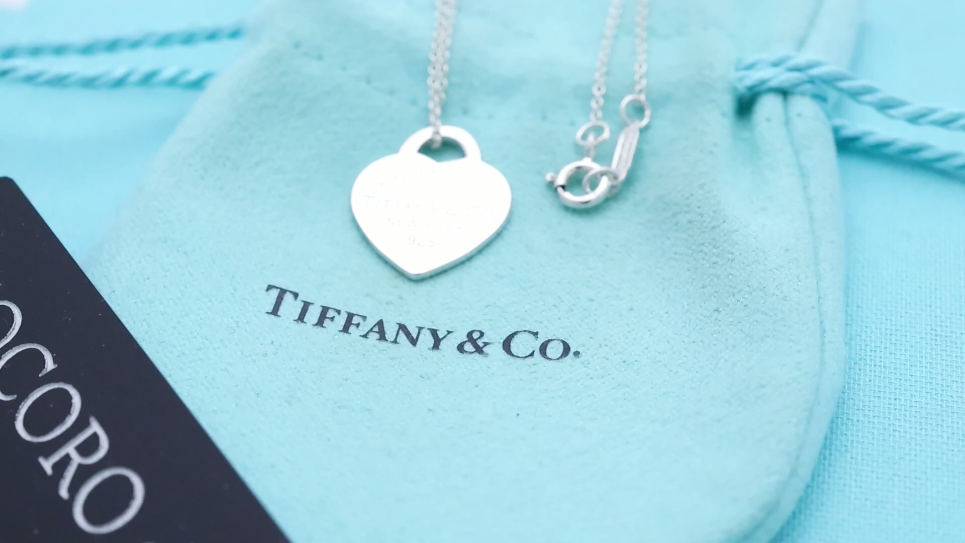 TIFFANY&Co. リターントゥ ティファニー ハート タグ ネックレス AG925
