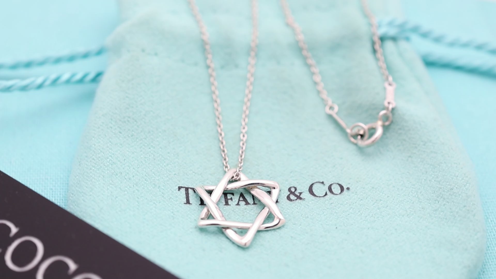 TIFFANY&Co. スター オブ ダビデ エルサペレッティ ネックレス AG925