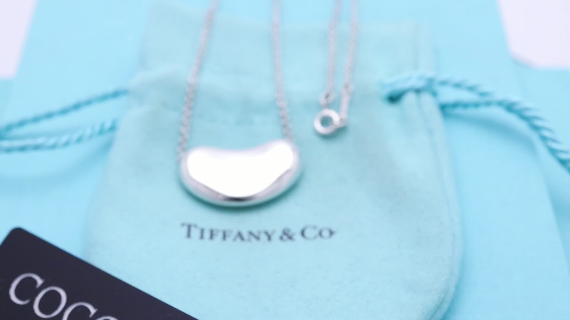 TIFFANY&Co. ラージ ビーン エルサペレッティ ネックレス AG925