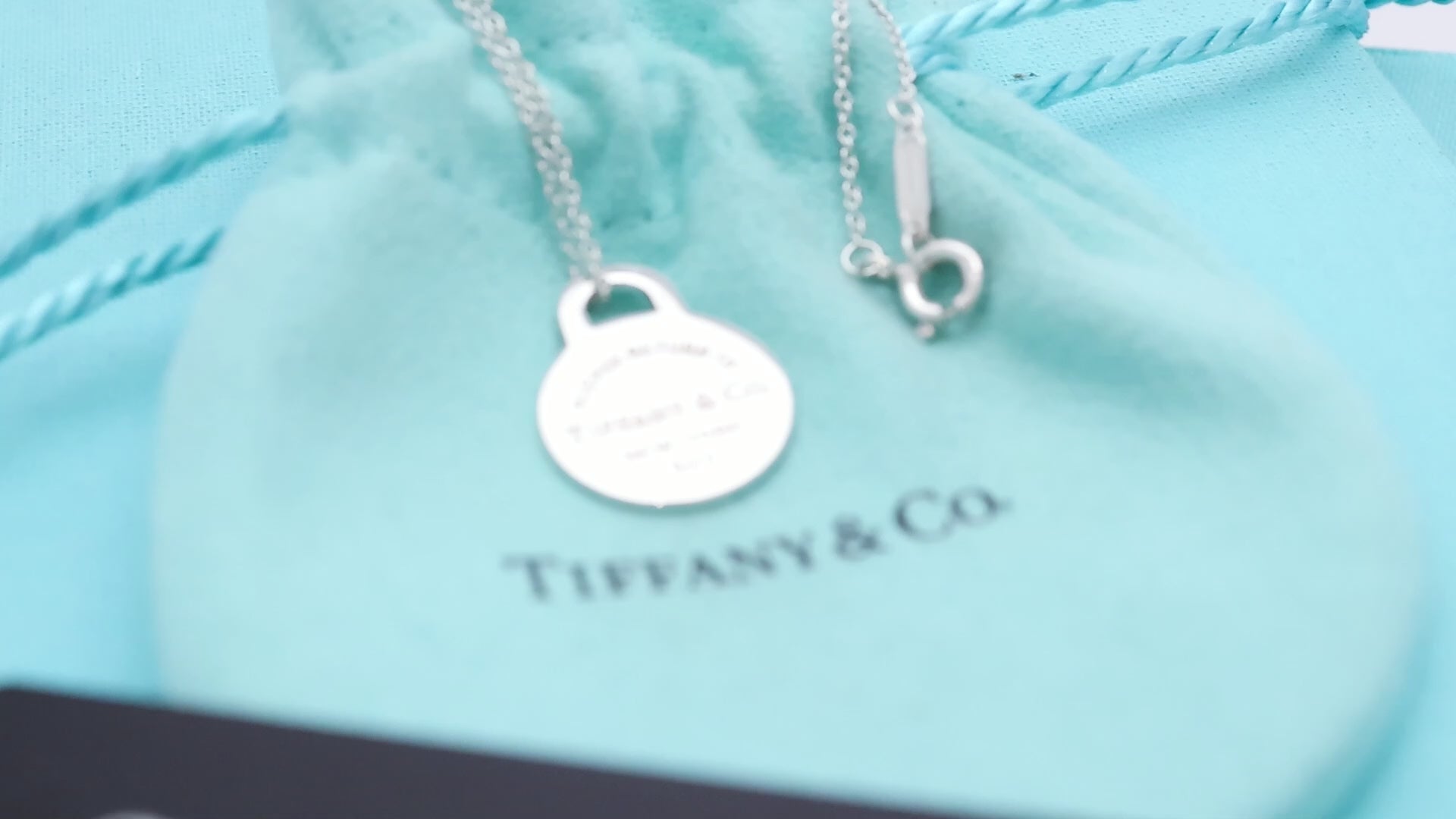 TIFFANY&Co.リターントゥ ティファニー ラウンド ネックレス AG925
