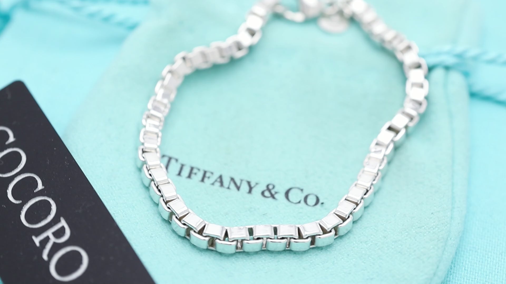 TIFFANY&Co. ベネチアン リンク チェーン ブレスレット AG925