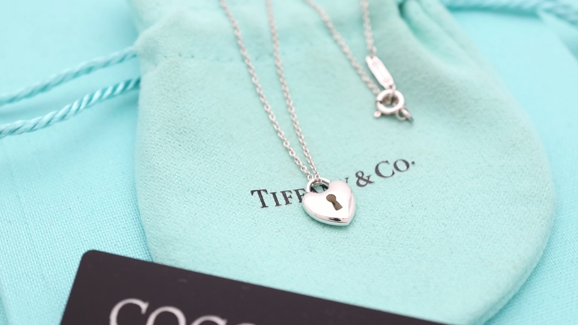TIFFANY&Co. ハート ロック ネックレス AG925