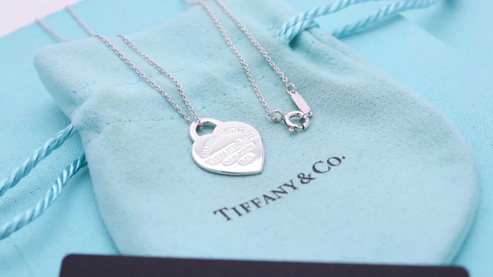 TIFFANY&Co. リターントゥ ティファニー ハート タグ ネックレス AG925