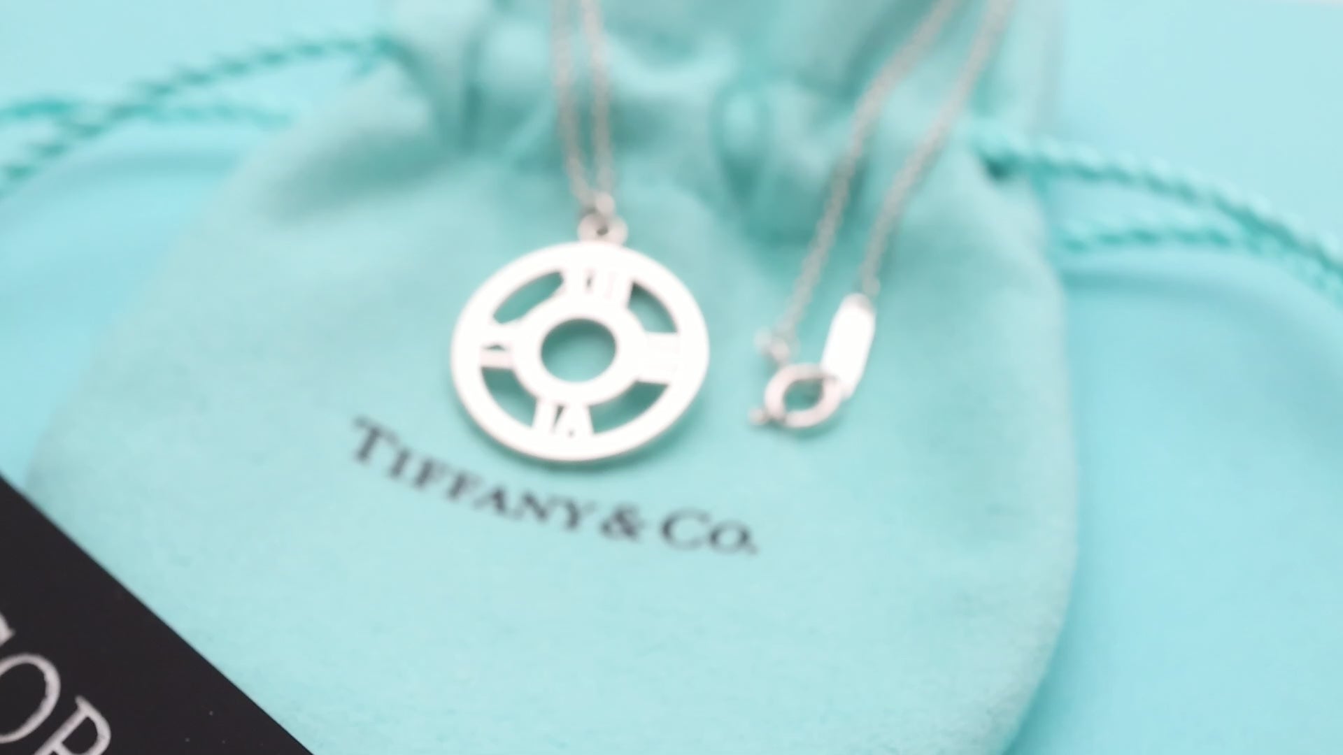 TIFFANY&Co. オープン アトラス サークル ネックレス AG925