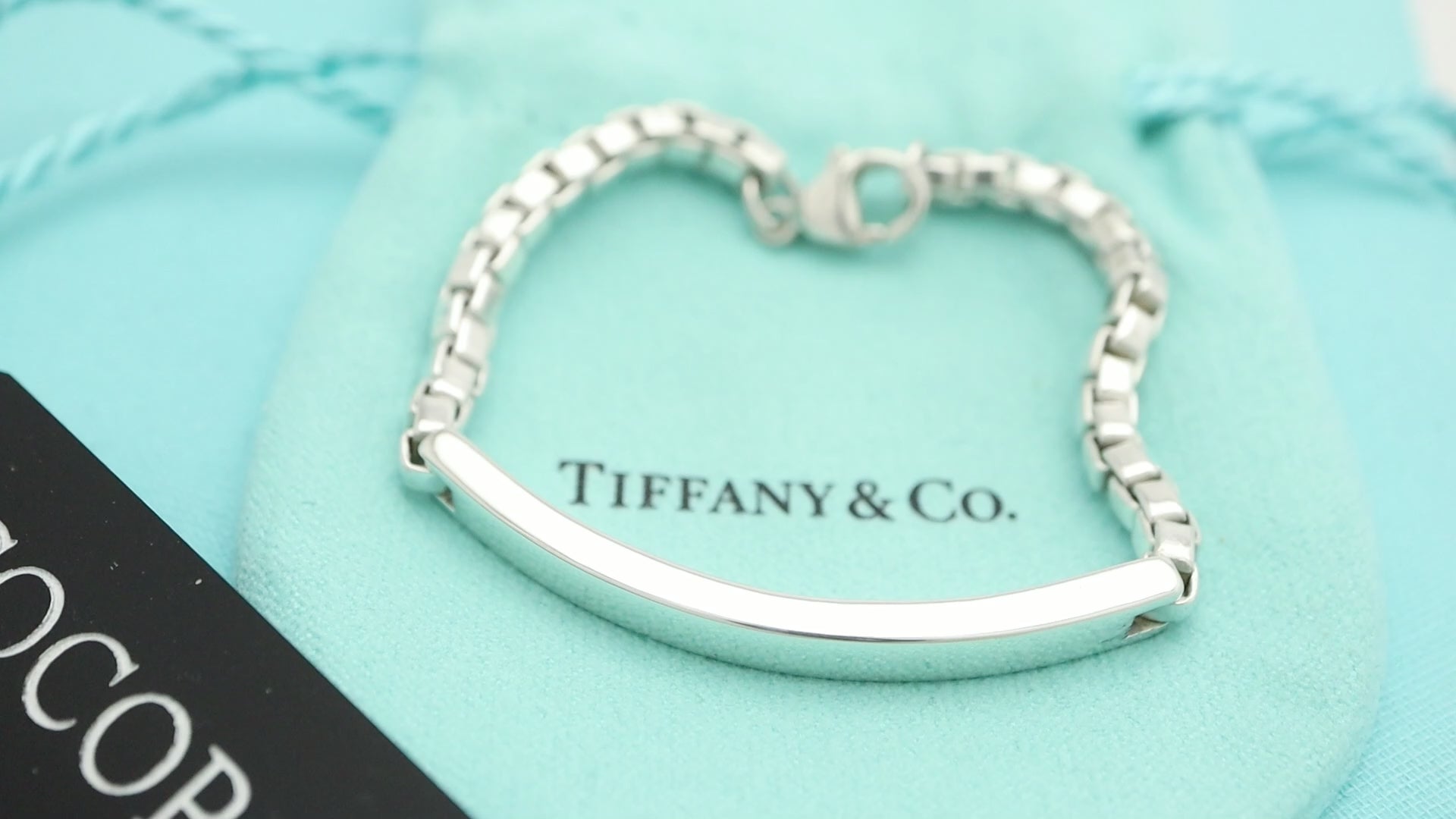 TIFFANY&Co. ベネチアン リンク ID ブレスレット AG925