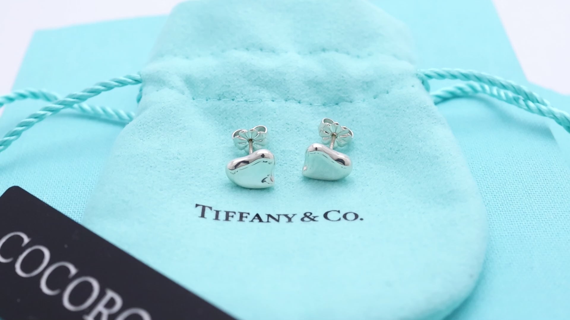 TIFFANY&Co. フルハート エルサペレッティ スタッド ピアス AG925