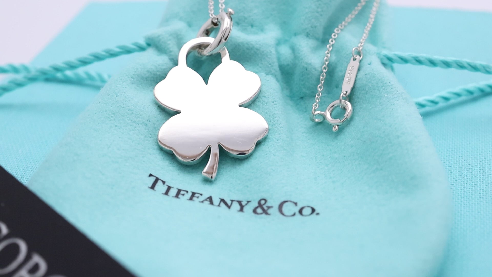 TIFFANY&Co. クローバー 四葉 ネックレス AG925