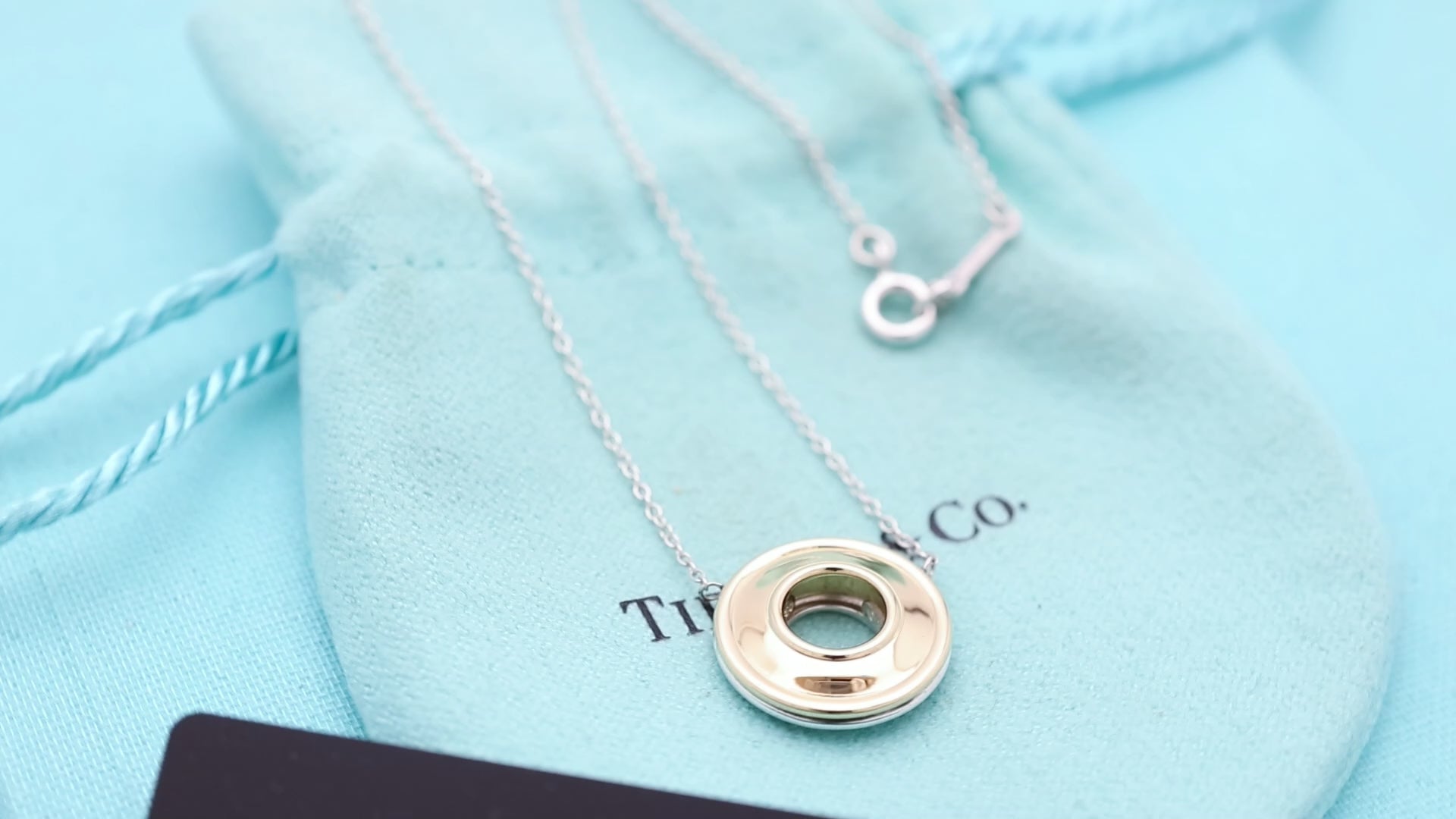 TIFFANY&Co. マジック サークル パロマピカソ ネックレス AG925 AU750