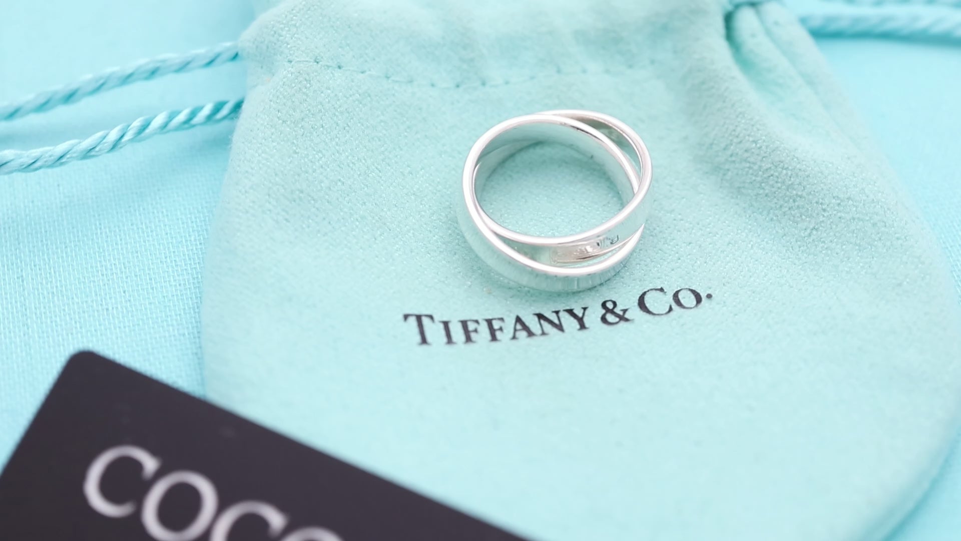 TIFFANY&Co. 1837 インターロッキング サークル リング 6号 AG925