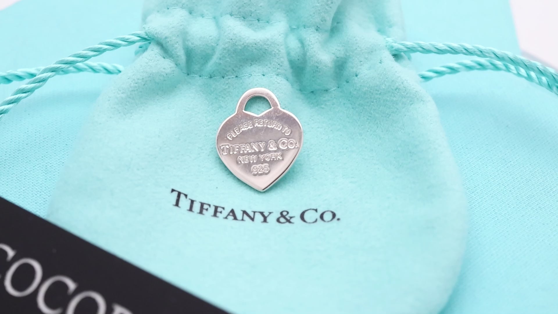 TIFFANY&Co. リターントゥ ティファニー ミディアム ハート タグ チャーム AG925