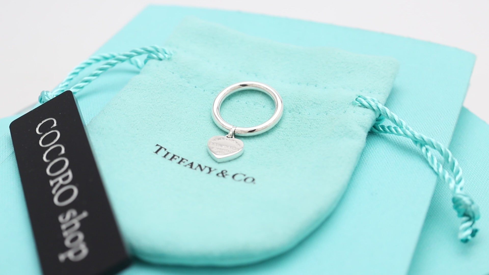 TIFFANY&Co. リターントゥ ティファニー ハート タグ リング 8 号 AG925