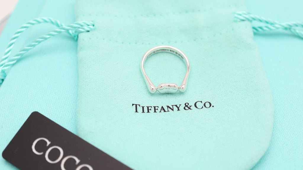 TIFFANY&Co. ビーン エルサペレッティ リング 11 号 AG925