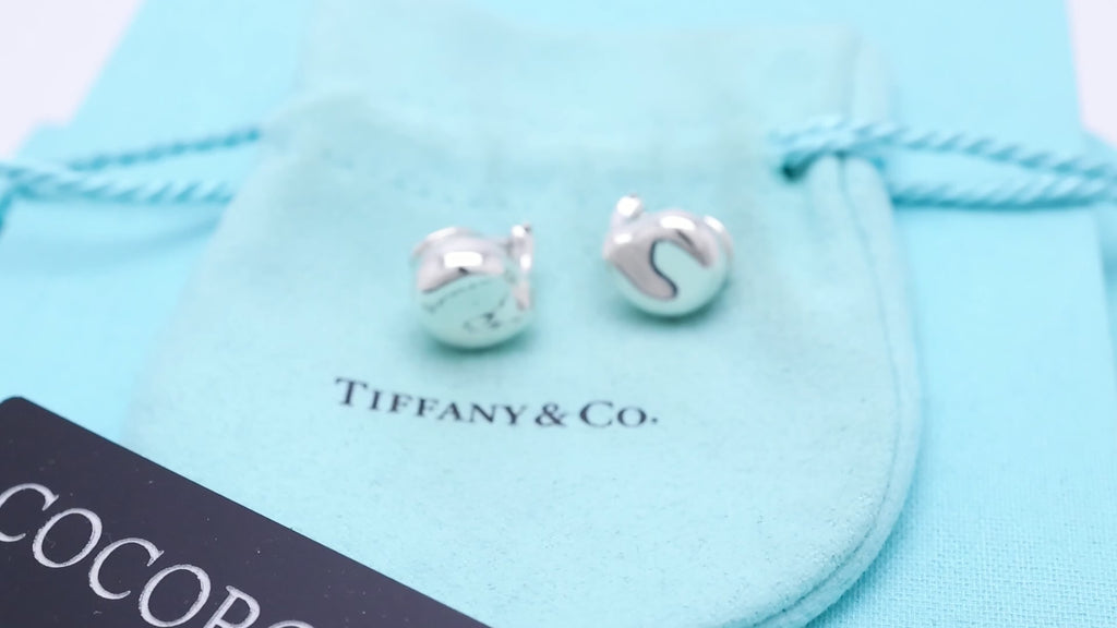 TIFFANY&Co. ナゲット エルサペレッティ クリップ イヤリング AG925