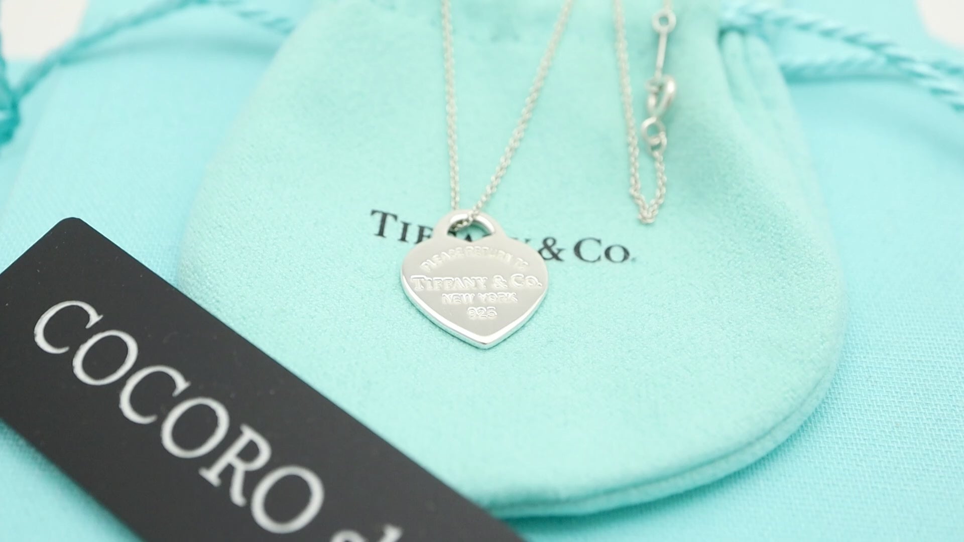 TIFFANY&Co. リターントゥ ティファニー ハート タグ ネックレス AG925