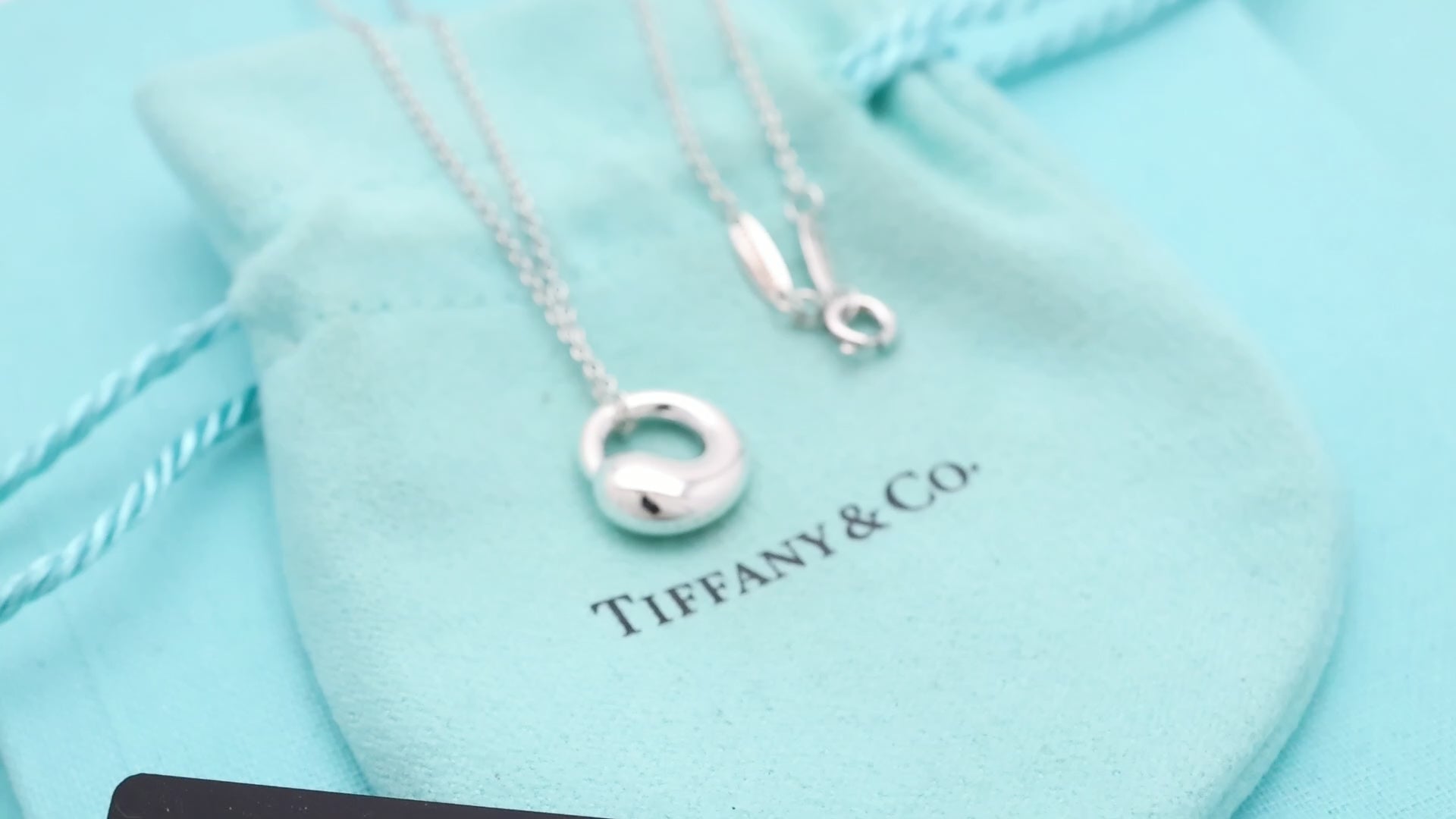 TIFFANY&Co. エターナル サークル エルサペレッティ ネックレス  AG925