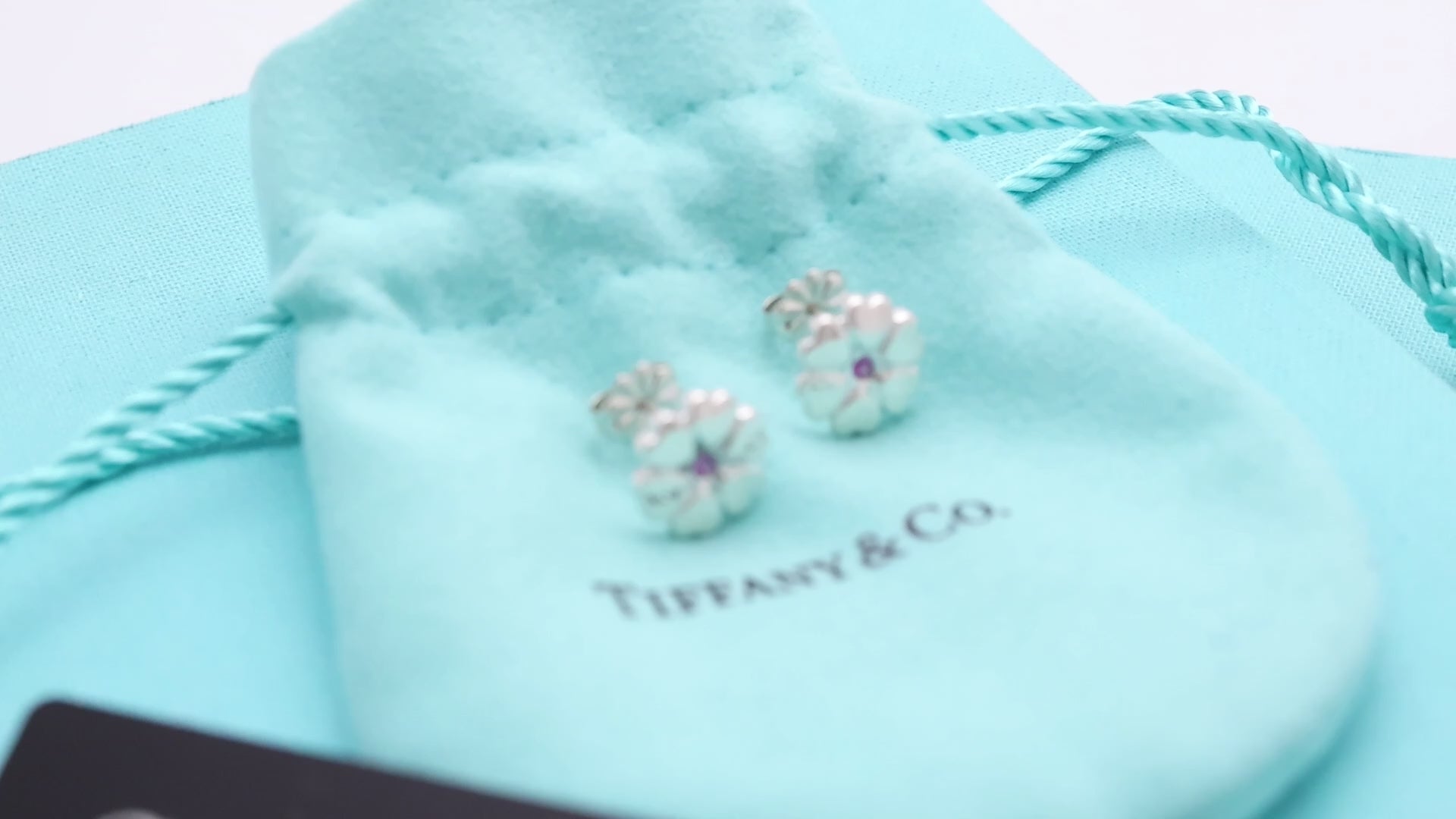 TIFFANY&Co. クラウン オブ ハート ピンク サファイア 1P パロマピカソ ピアス AG925