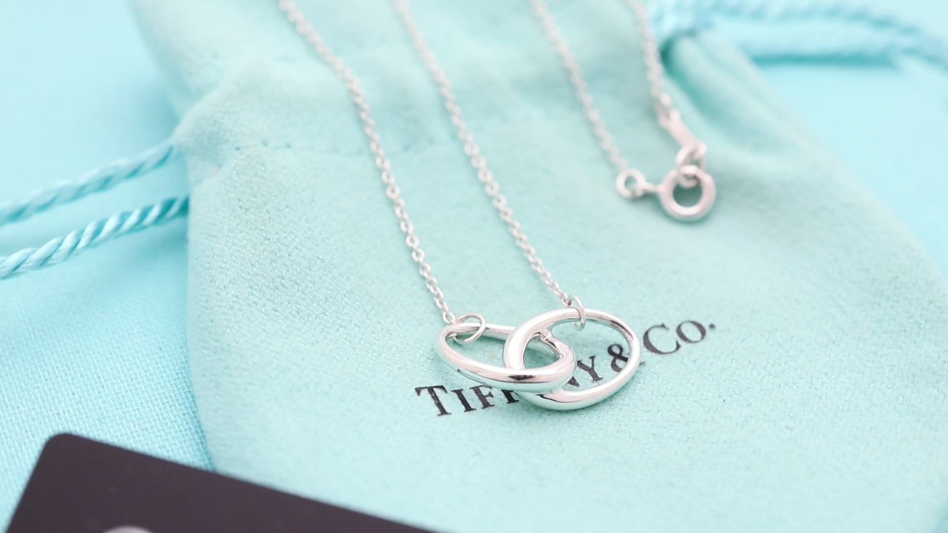 TIFFANY&Co. ダブル ループ エルサペレッティ ネックレス AG925