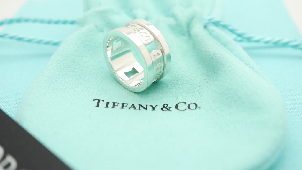 TIFFANY&Co. 1837 エレメント ワイド リング 9 号 AG925