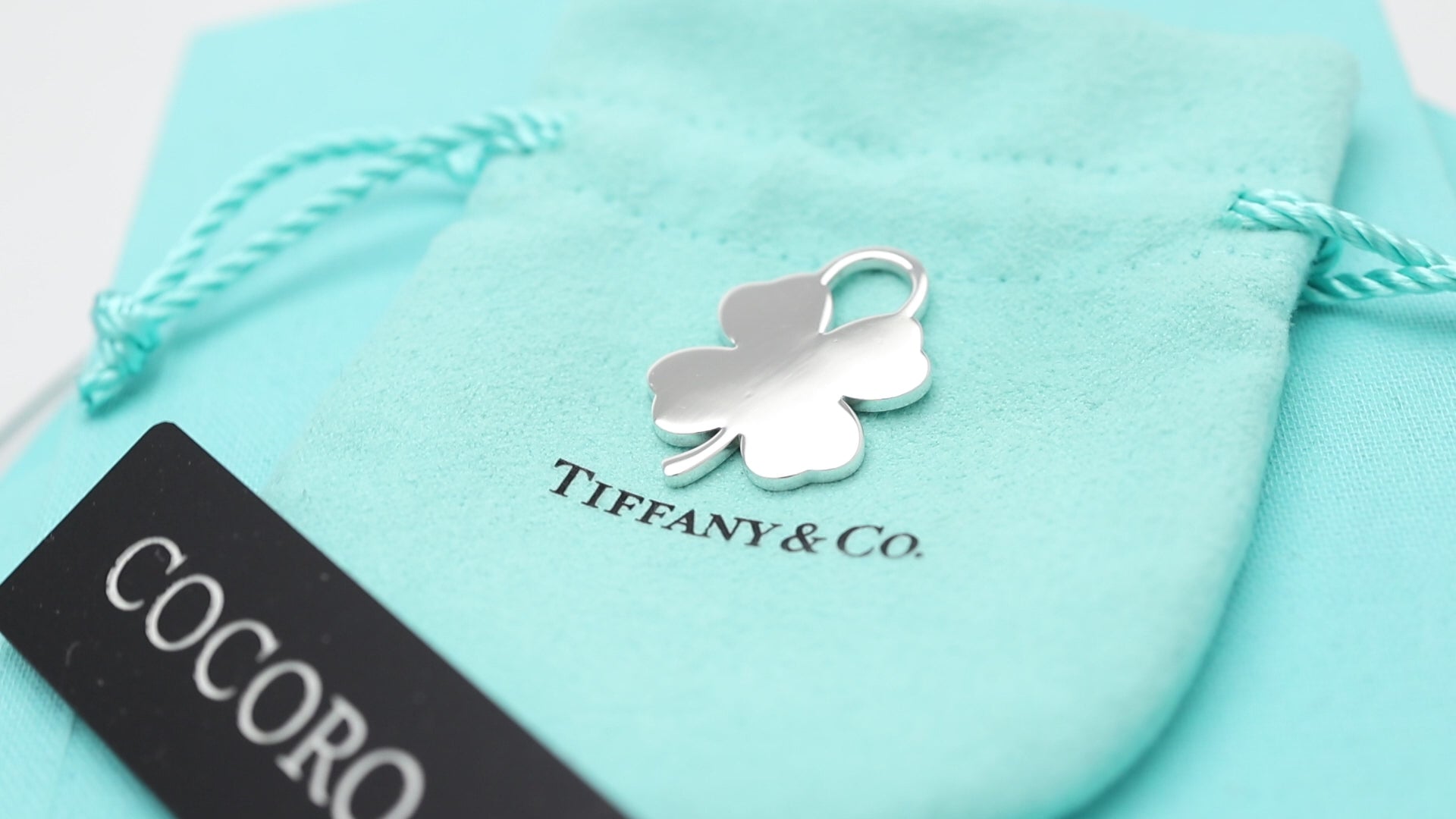 TIFFANY&Co. クローバー ペンダントトップ チャーム AG925