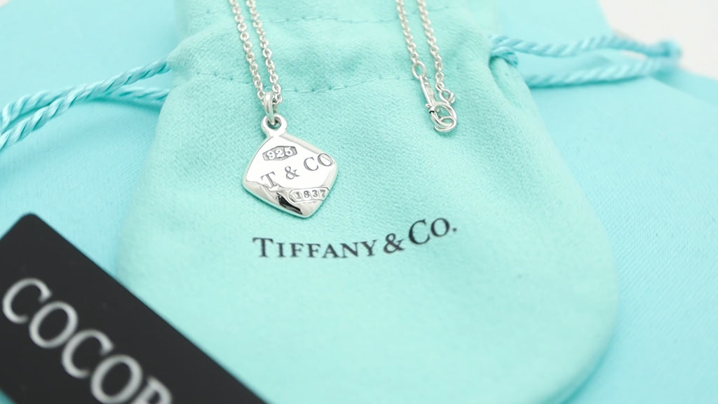 TIFFANY&Co. 1837 モンタージュ クッション ネックレス AG925